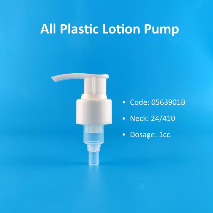 All Plastic Lotion Pump #0563901B